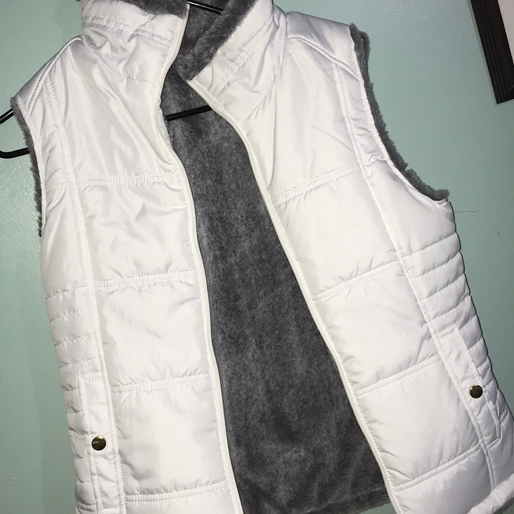 Calvin Klein White Puffer